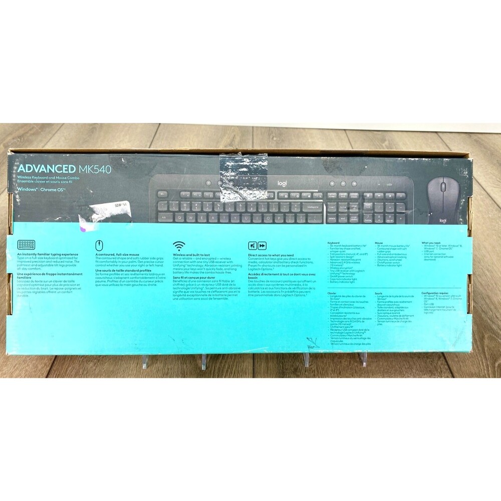 Logitech MK540 Advanced Wireless Keyboard with M325 Wireless Mouse Combo - Picture 2 of 4